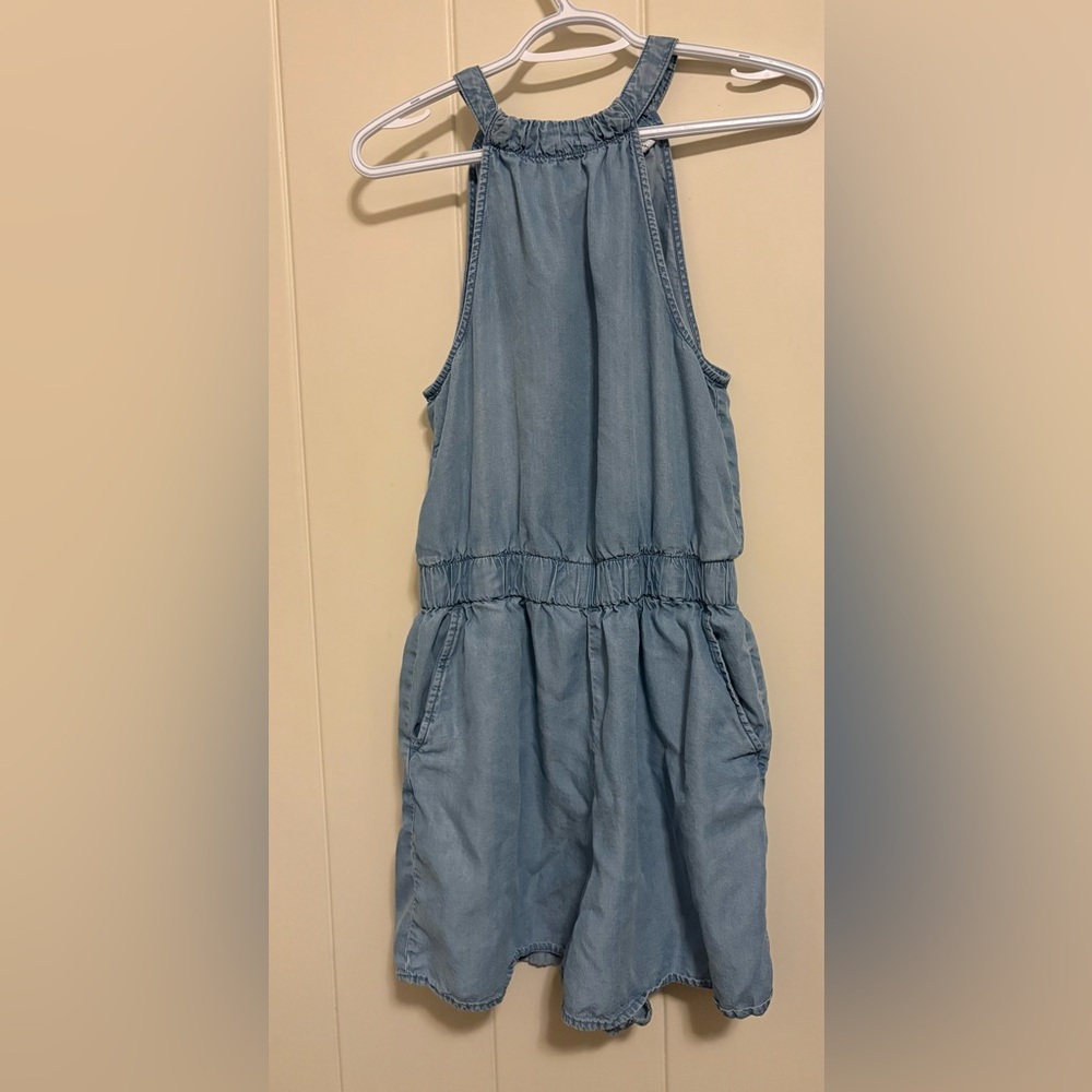 Reitmans Denim Blue Romper